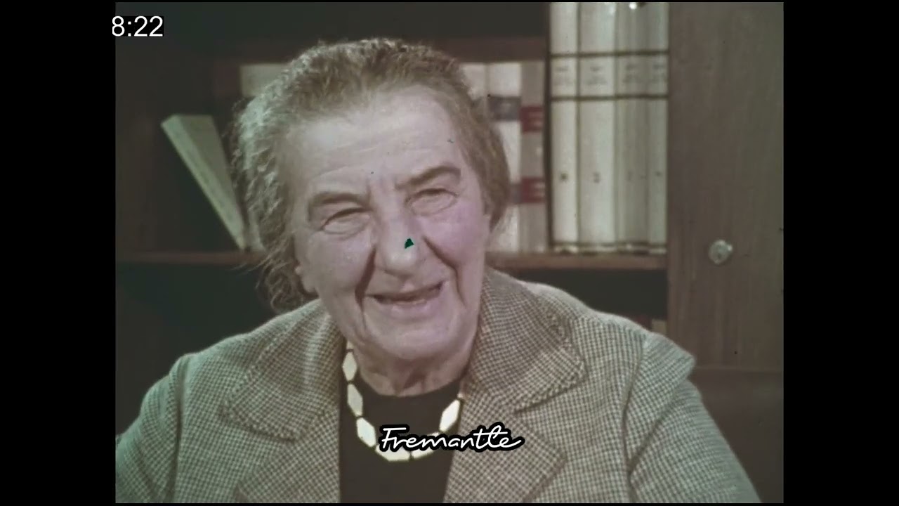 Golda Meir | Israel | Palestinian Passport | Palestine | Middle East | British Mandate | 1970