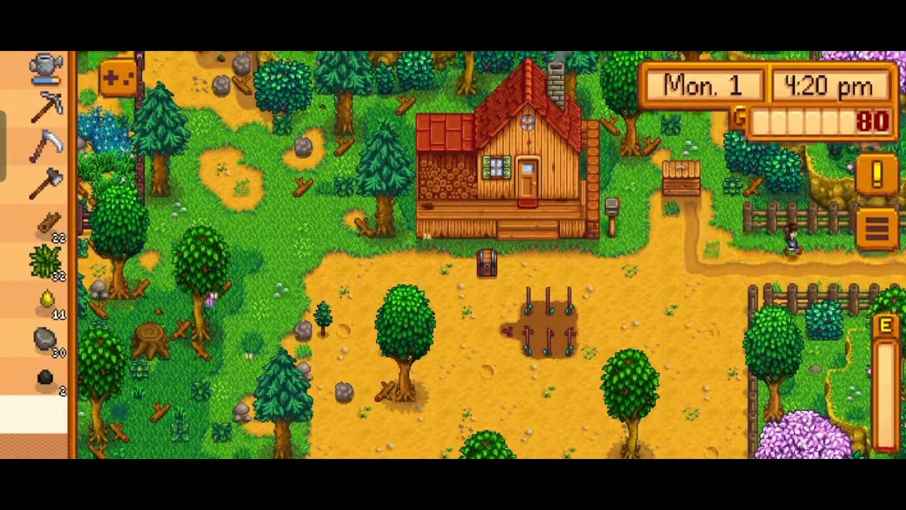 Day 1 in My New Stardew Valley Farm