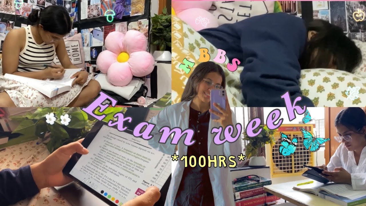 100 hrs study challenge to pass MBBS exams!! (MBBS vlog:19)