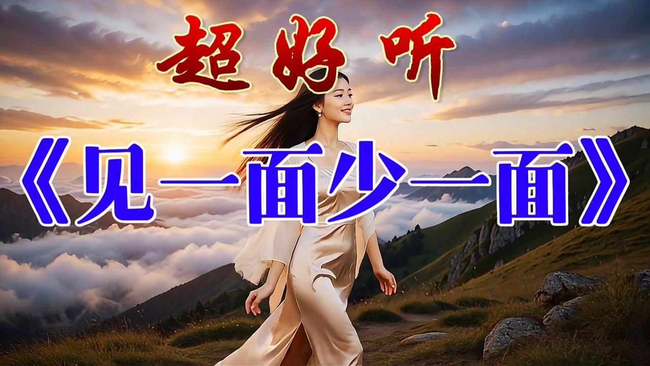 🎵《见一面少一面》超好听！