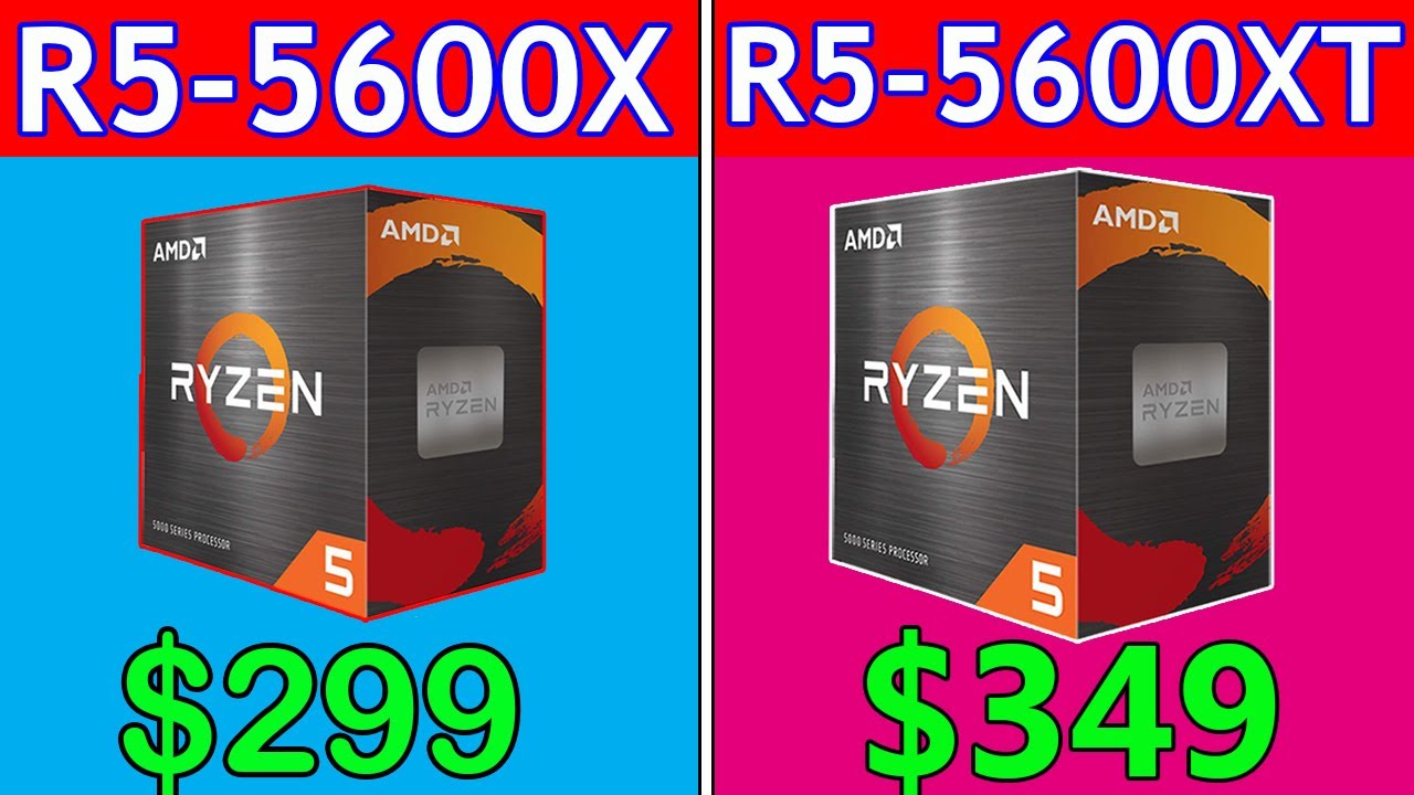 Ryzen 5-5600X против Ryzen 5-5600XT || Игровой тест.