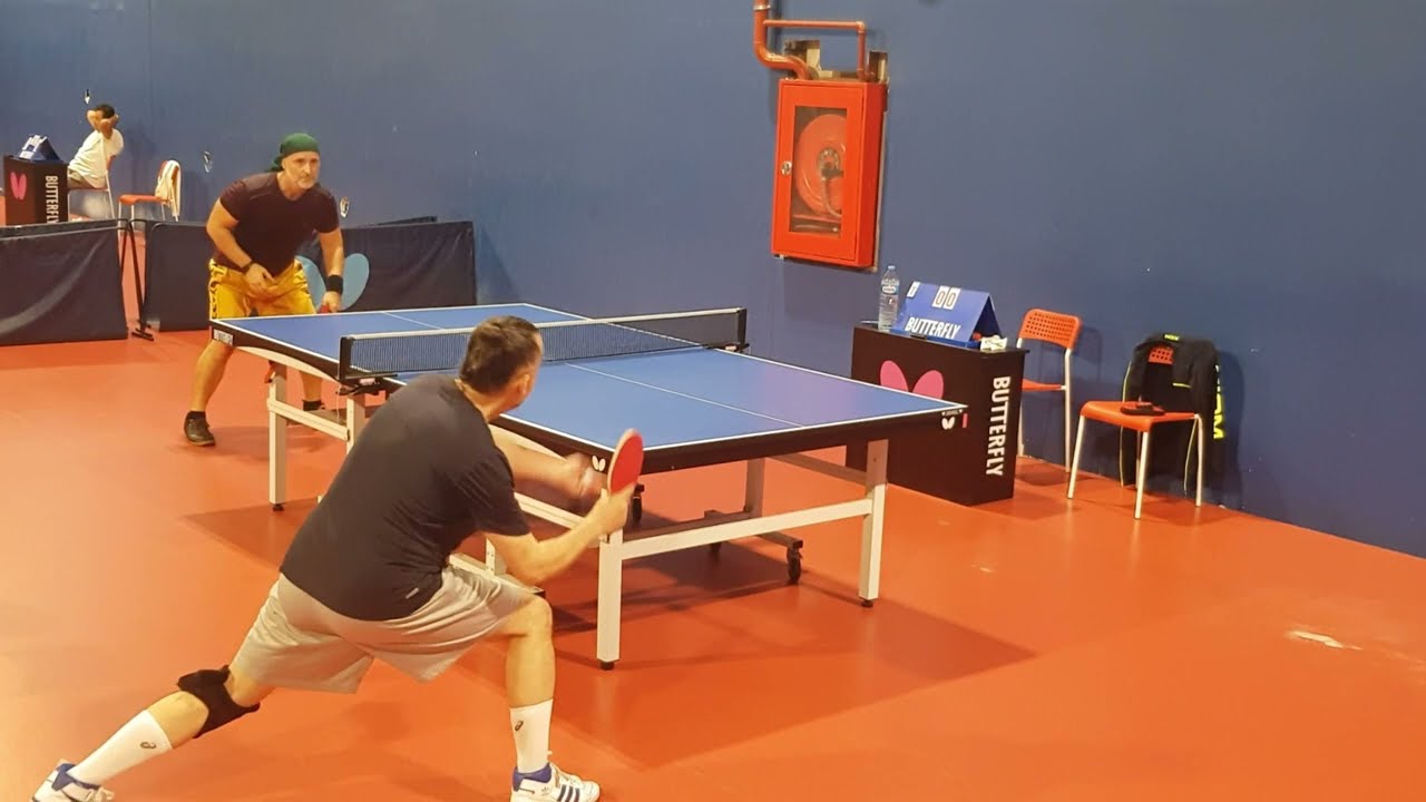Table Tennis Highlights with Curl P4V (1mm) on Donic DefPlay Senso V3 -