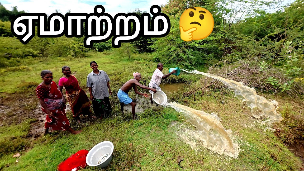 பெரிய அத்தான் எங்களை ஆசையைக்காட்டி பொய்ச்சொல்லி  ஏமாத்திட்டாங்க / மீன் பிடி  / FISH CATCHING,