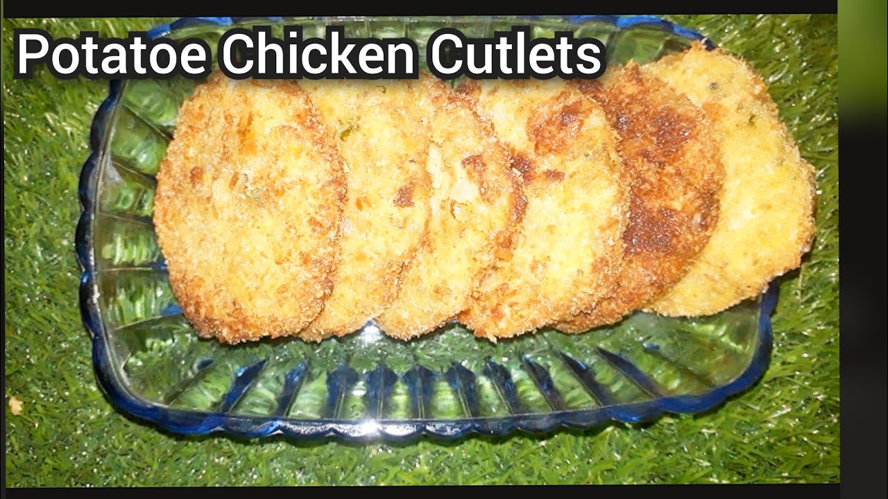 Aloo Chicken Cutlets|| Snack Recipe||Aloo Chicken ki Tikkiya||food fusion