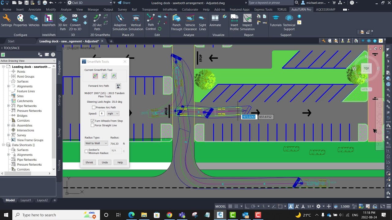 AutoTURN - Vehicle Loads and Properties