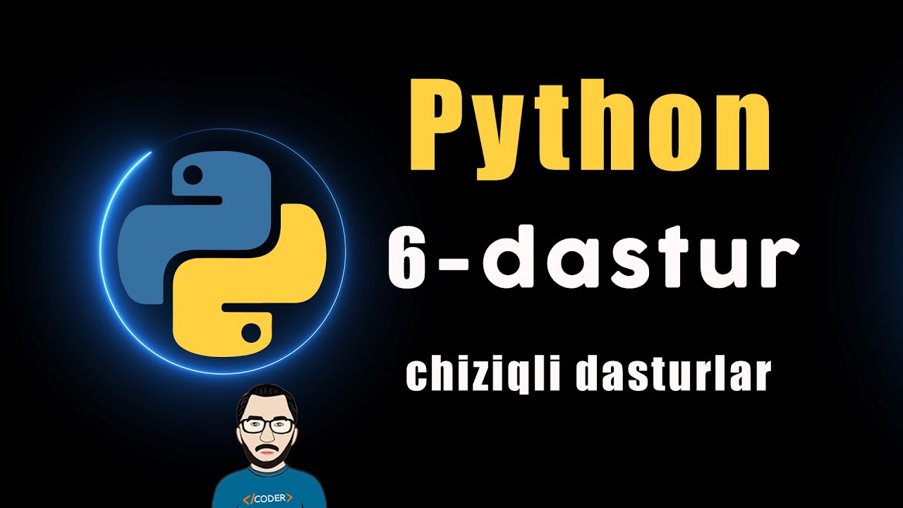 6- dastur | chiziqli dastur, Python dasturlash tili