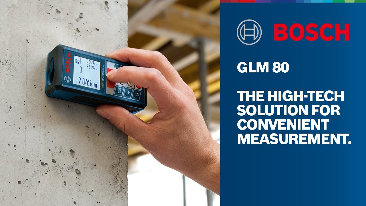 Bosch GLM 80 Professional | Laser Measure | Best Distance Measuring Equipment