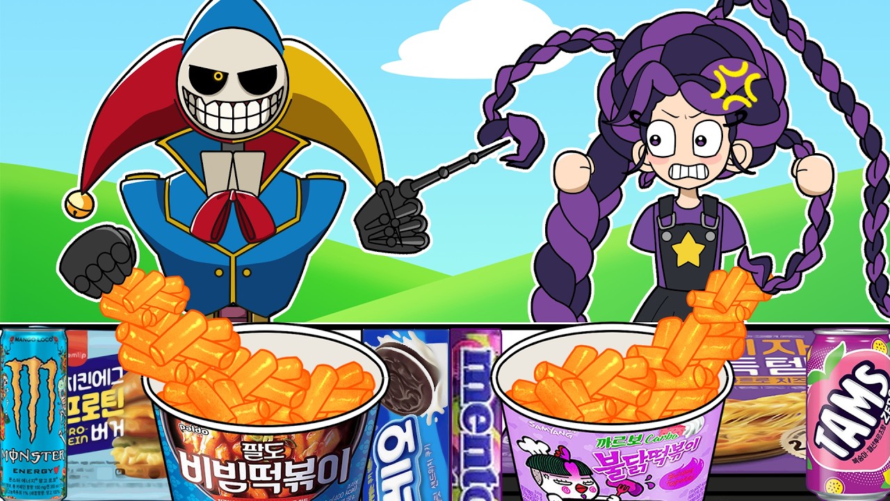 Poppy Playtime Chapter 5 | PROTOTYPE vs LILY LOVEBRAIDS Convenience Store Mukbang Animation | ASMR