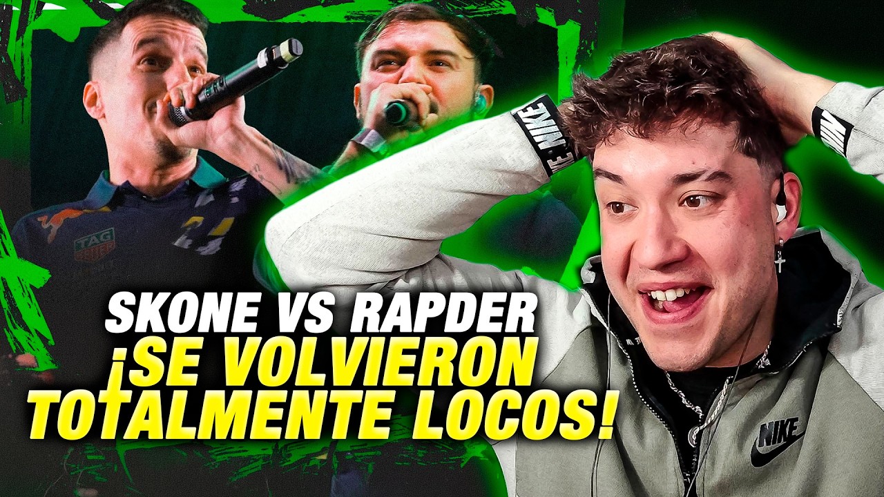 SE VOLVIERON ABSOLUTAMENTE LOCOS 😂😱🇲🇽🔥 SKONE VS RAPDER FMS MEXICO J04 REACCIÓN KAPO 013