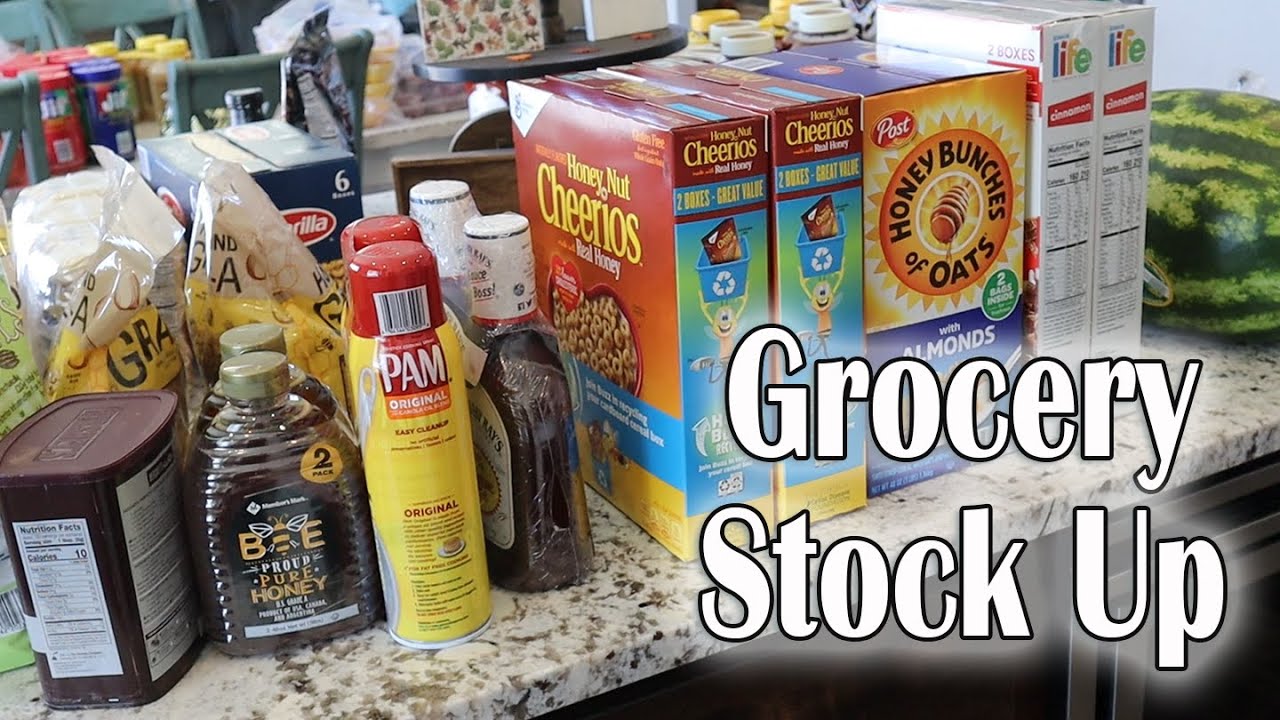 Massive Grocery Stock Up | Sam's Club Groceries