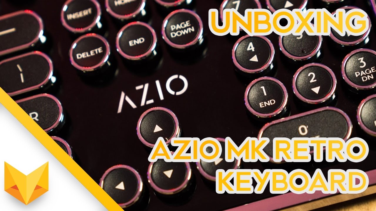 UNBOXING &middot; Azio MK Retro Mechanical Keyboard