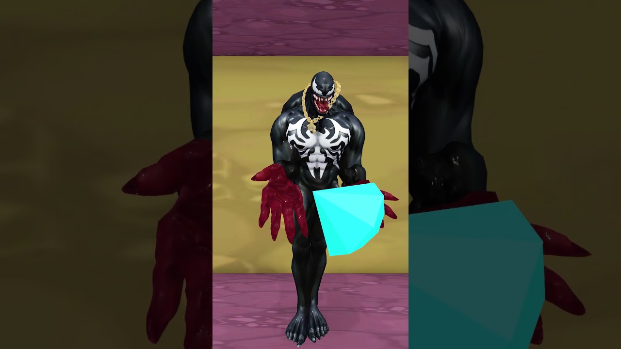 Hulk and Venom search for treasure underground, making the right choice.