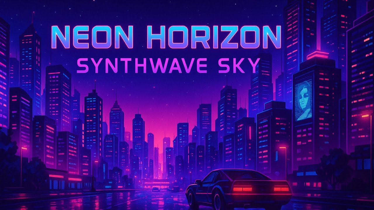 Neon Horizon: Synthwave Sky (Full Album)