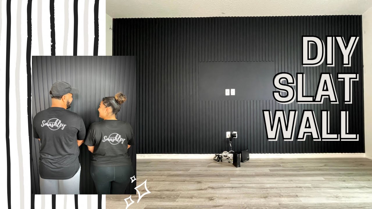 DIY SLAT WALL | CUSTOM WOOD SLAT WALL