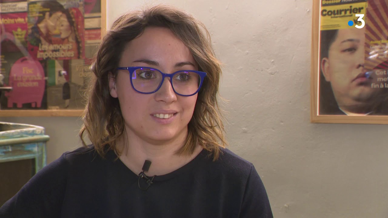 Portrait de la gymnaste de Limoges Justine Manigaud