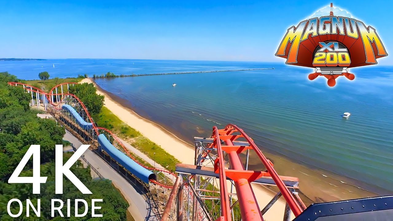 Magnum XL 200 - POV Front & Last Row - Cedar Point