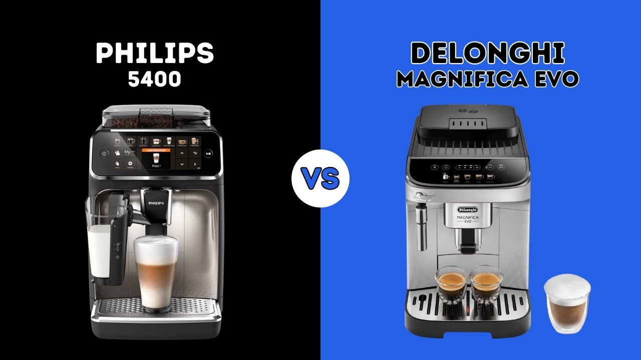 ⭐ PHILIPS 5400 VS DELONGHI MAGNIFICA EVO | COMPARAISON ⭐