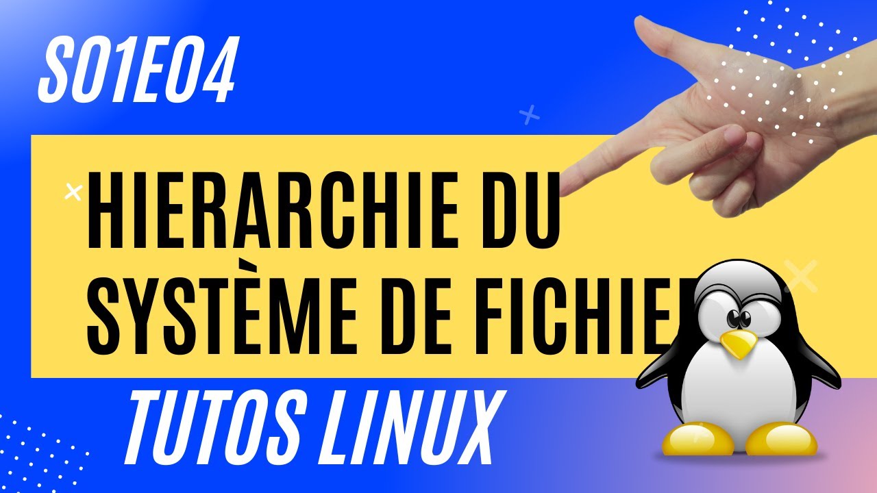 Hiérarchie du système de fichiers (filesystem) - #Linux 1.4