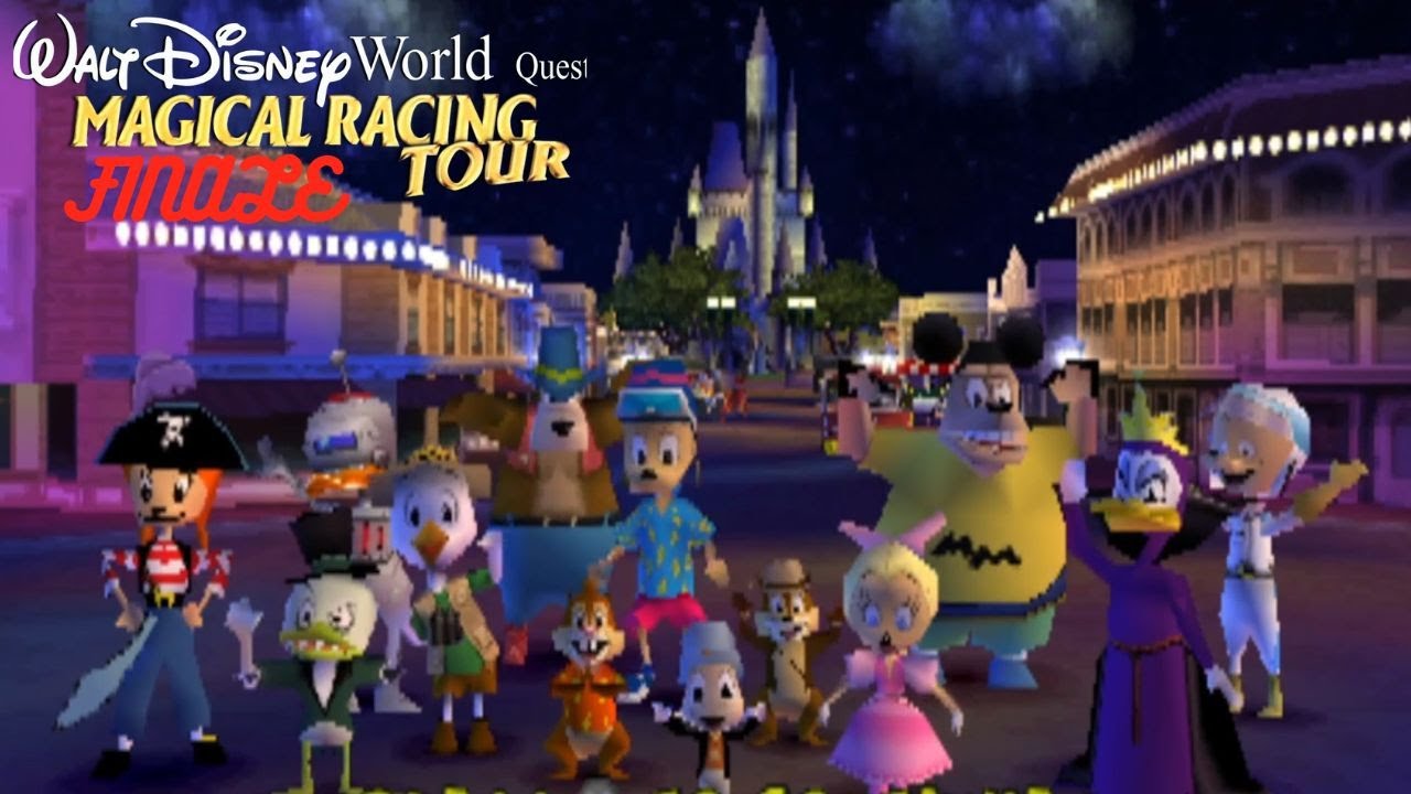 Walt Disney World Quest: Magical Racing Tour - Dale's Collector Final (PS1)