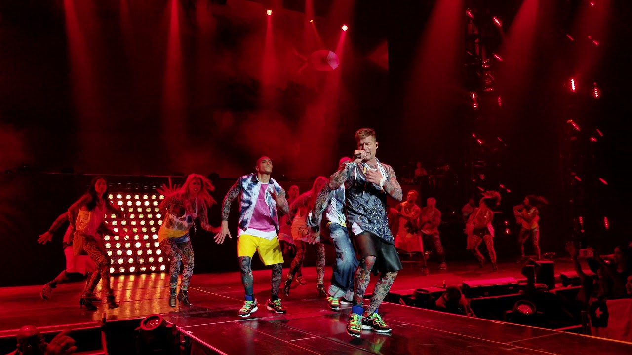 Ricky Martin 4k Video The cup of life! 05/23/2018 (All In)Park Theater at Monte Carlo, Las Vegas