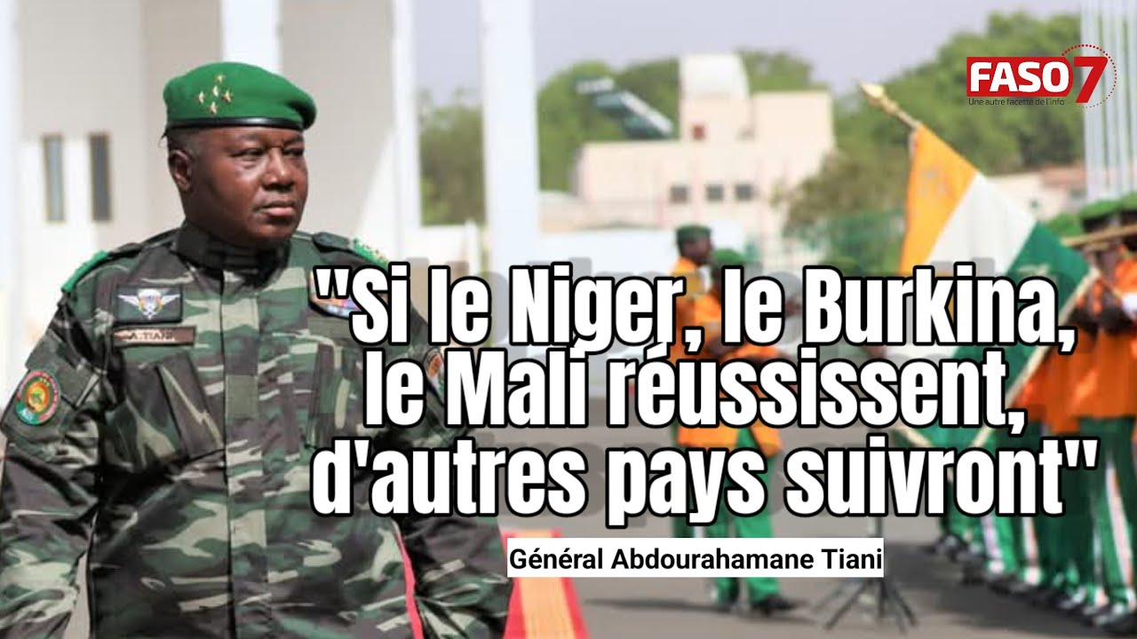 AES, Bénin, France : Le grand entretien du Général Abdourahamane Tiani