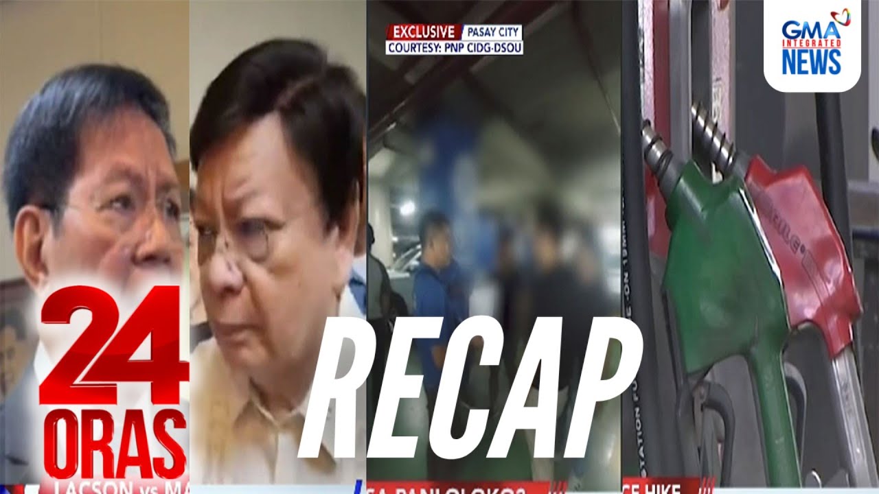 24 Oras: (Part 2) Ilang gasolinahan, nagkaubusan ng supply ng diesel; Lacson vs Marcoleta; atbp
