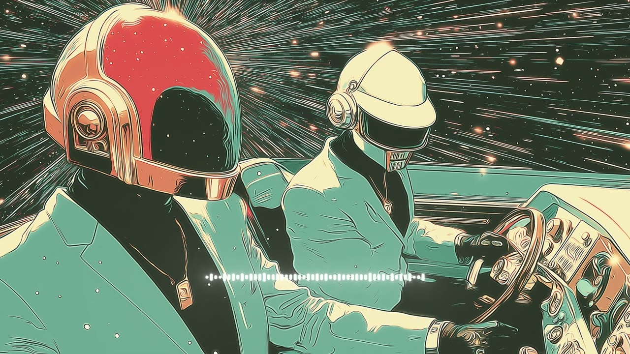 Daft Punk Hyperlane Groove🪩🤖 | Chill Disco, Electro Funk, Retro Groove Playlist