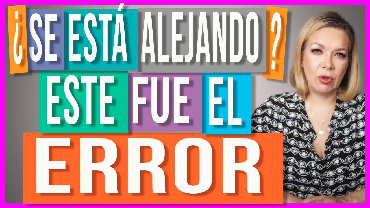 ¿Qué Hacer cuando un Hombre se Aleja? | Tu reacción cambia lo que pasa después...