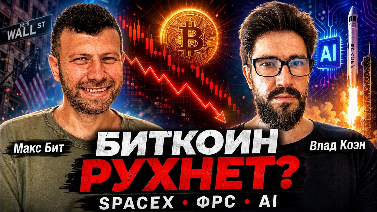 БИТКОИН ПАДАЕТ НЕ ПРОСТО ТАК | МАКС БИТ И ВЛАД КОЭН
