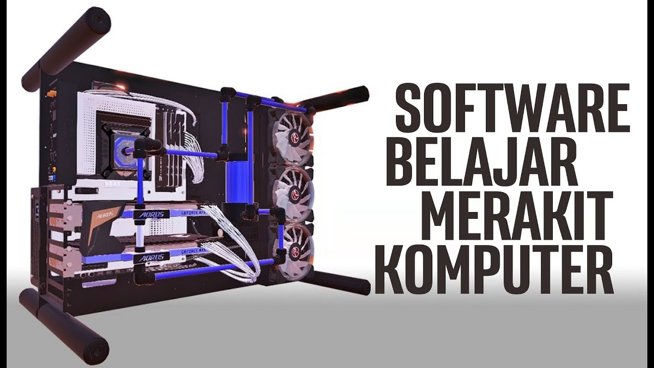 #146 rakit pc gaming custom water pakai PC BUILDER SIMULATOR
