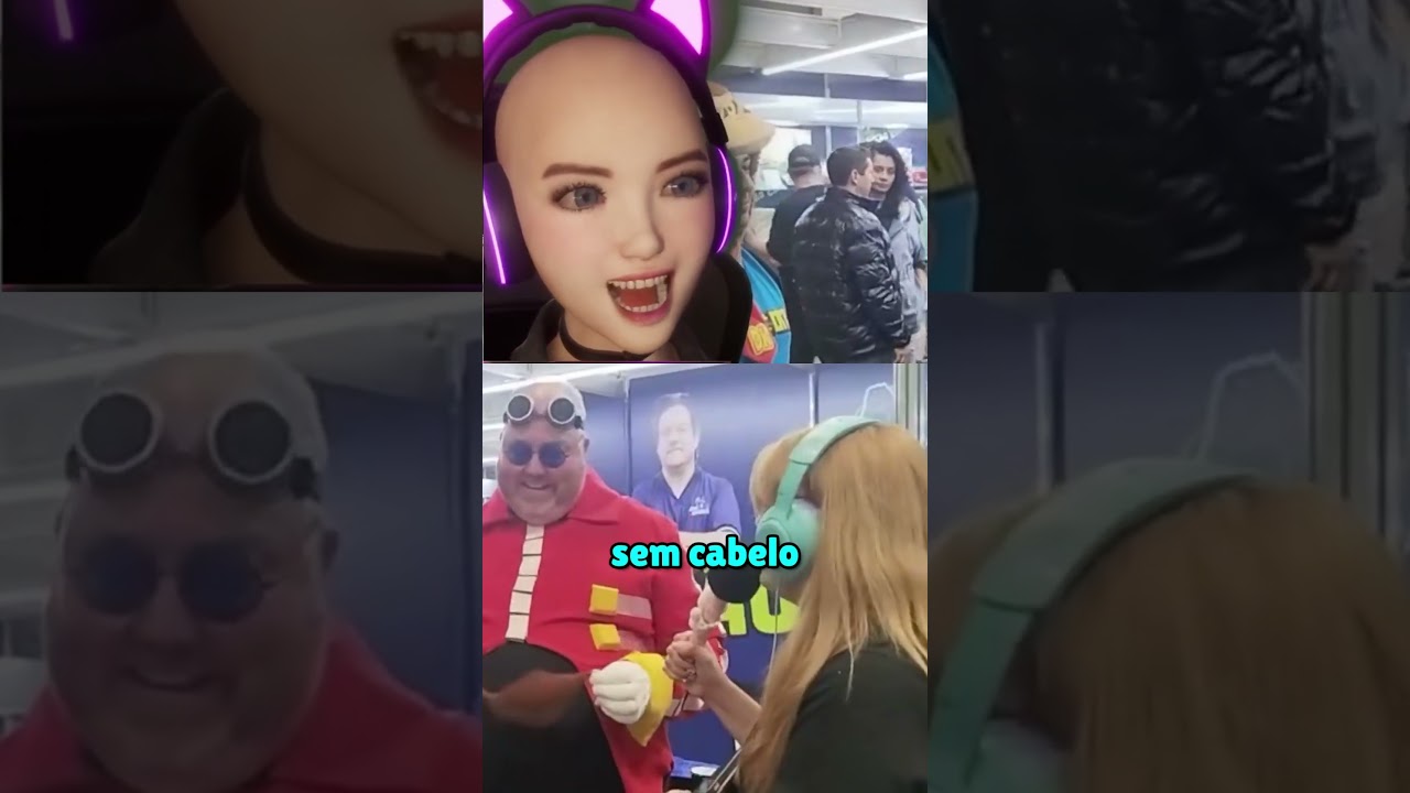 Encontro de Vtubers e pessoas carecas na Retrocon #vtuberbrasileiro #vtuberbr #retrocon #vtuber