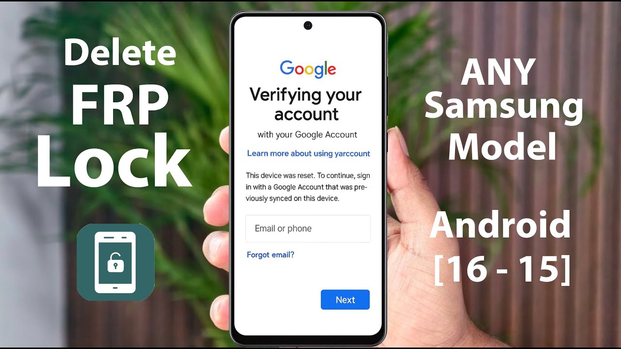 FRP Samsung Removal Method on Android 16/15 via IMEI Code - Updated Method