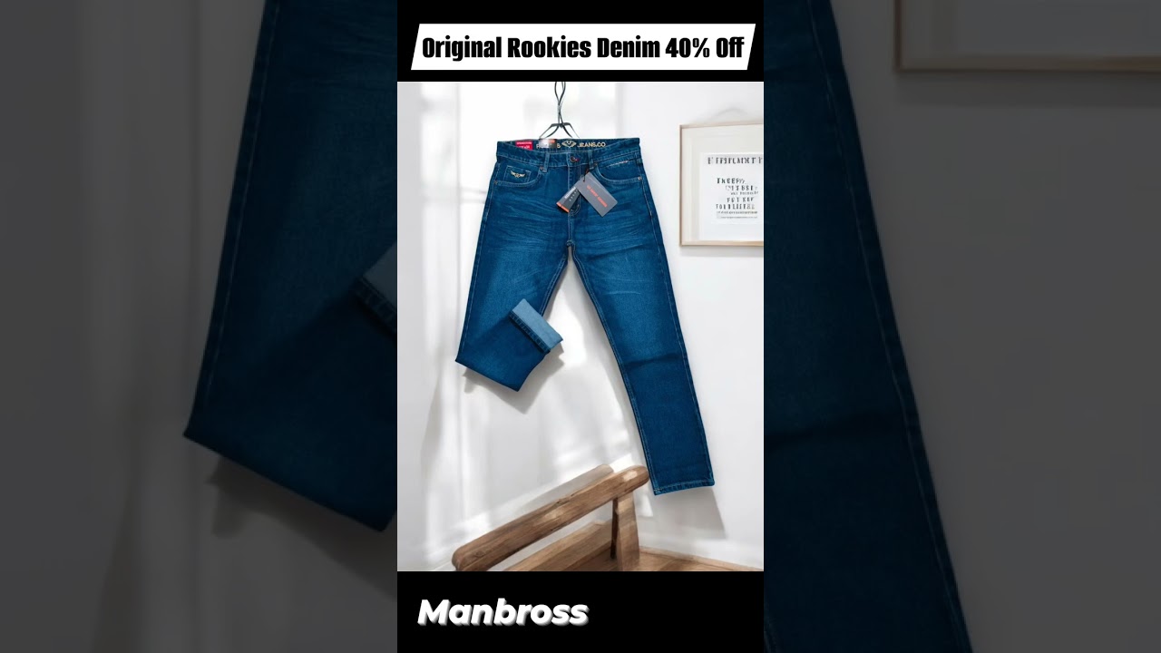 ✨ Original ROOKIES Premium Jeans &ndash; Export Quality Denim 👖