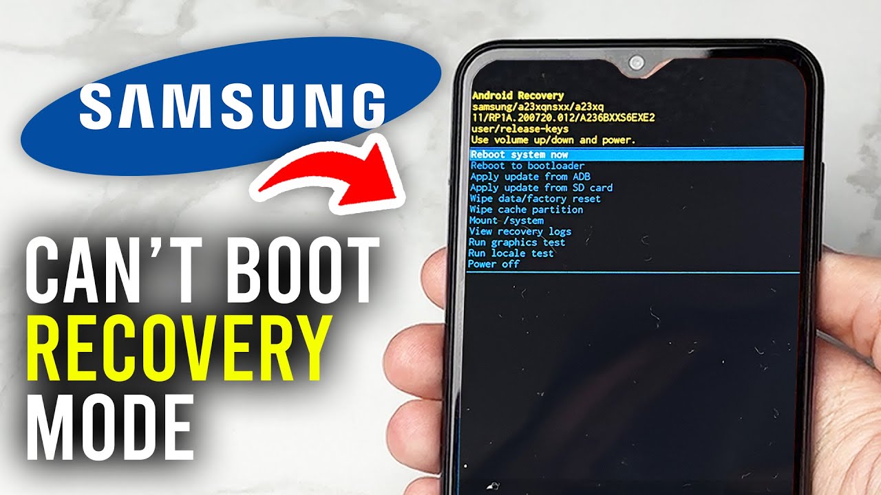 Fix Can't Boot Into Recovery Mode On Samsung Phone - Full Guide