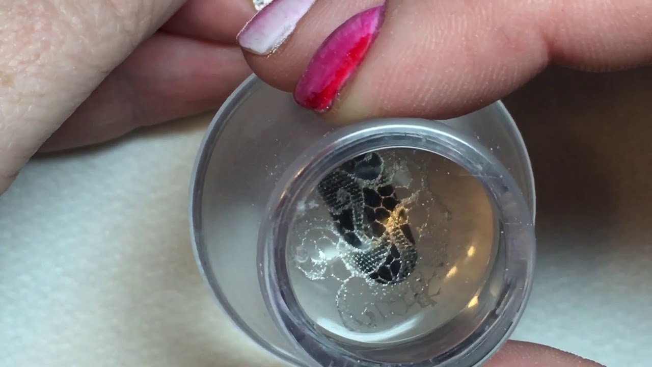 Surprise Stamping with #CND Vinylux or Luxe