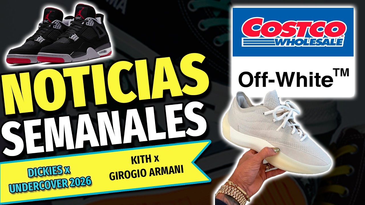 OFF-WHITE EN COSTCO | JORDAN 4 x NIGEL SYLVESTER | EL REGRESO DEL JORDAN 4 BRED