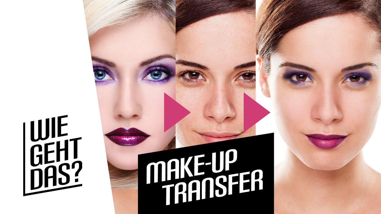 Übertrage das Make-Up eines Fotos zu einem neuen Foto mit Photoshop! EP.05 - WGD