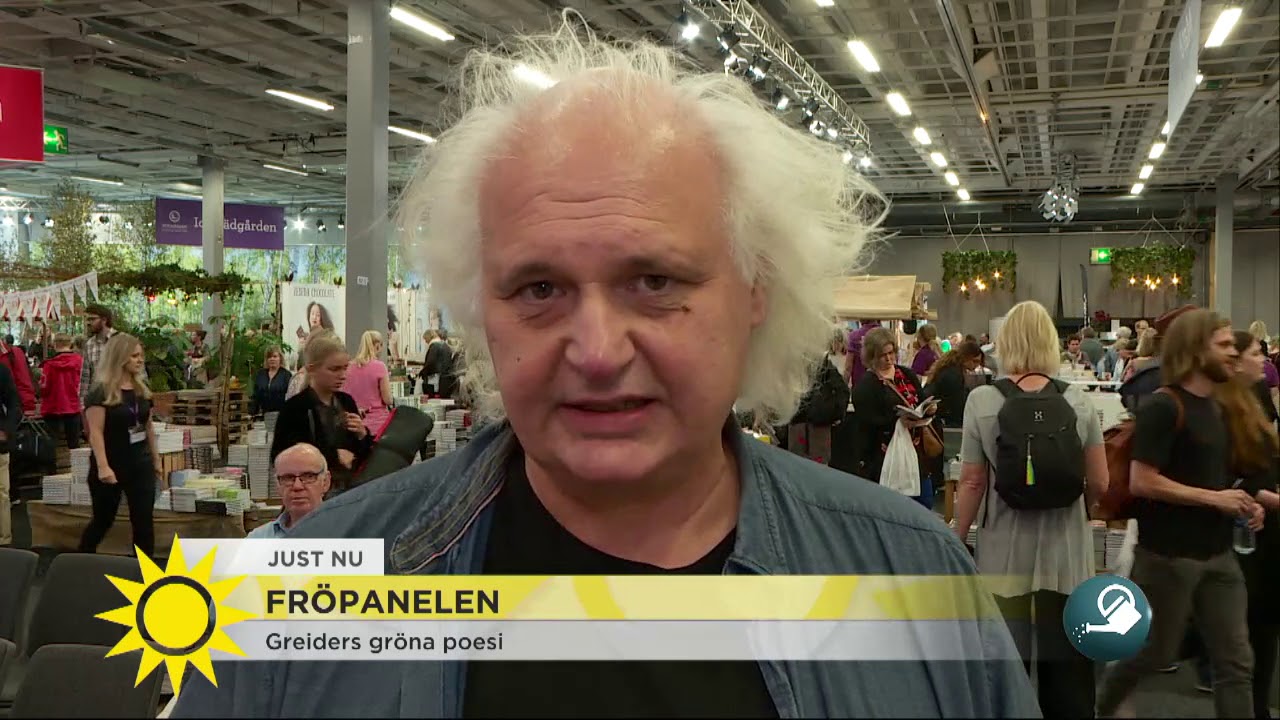 Göran Greiders äppel-poesi - Nyhetsmorgon (TV4)