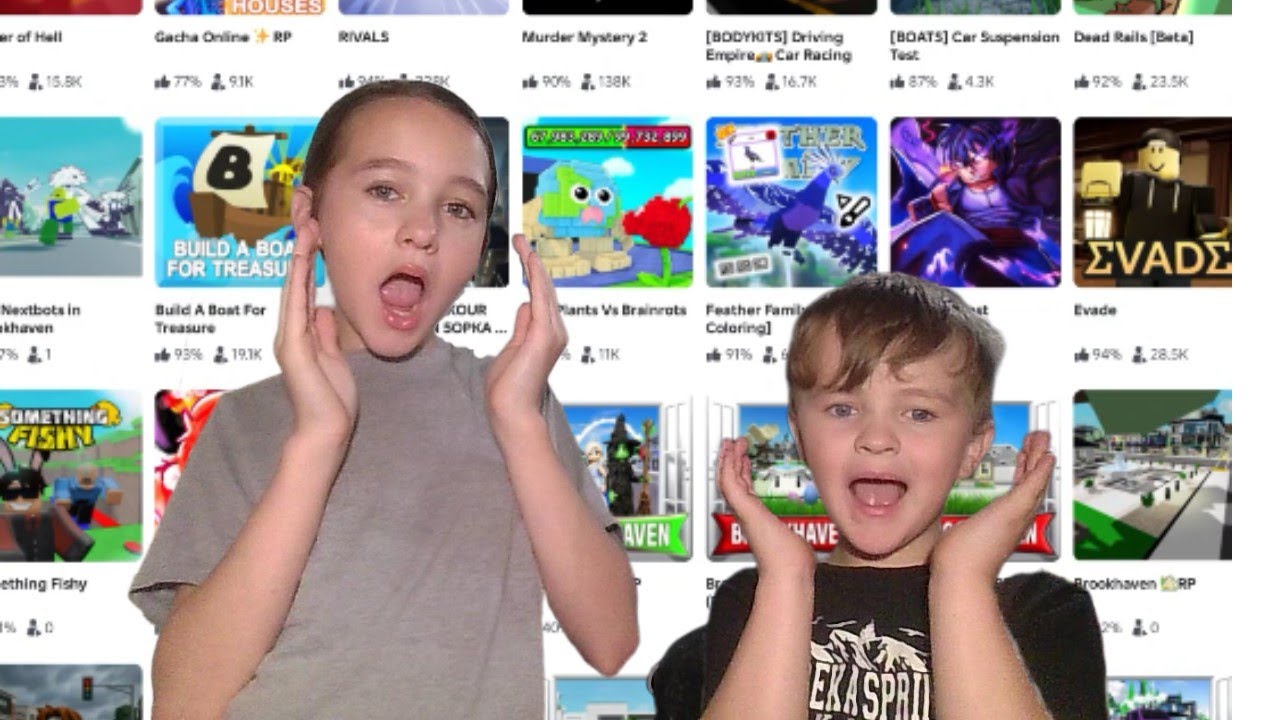 WE PLAYED FAKE BROOKHAVEN'S IN ROBLOX!!!