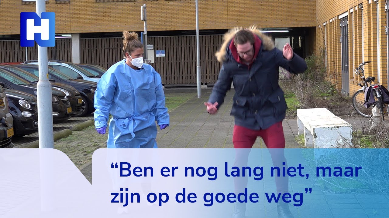 Na hersenletsel werkt voetballer Donny van Iperen hard aan zijn herstel