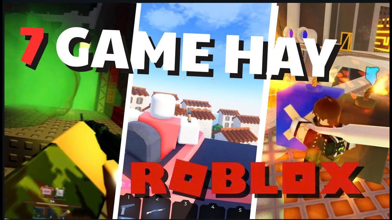 7 GOOD GAMES IN ROBLOX