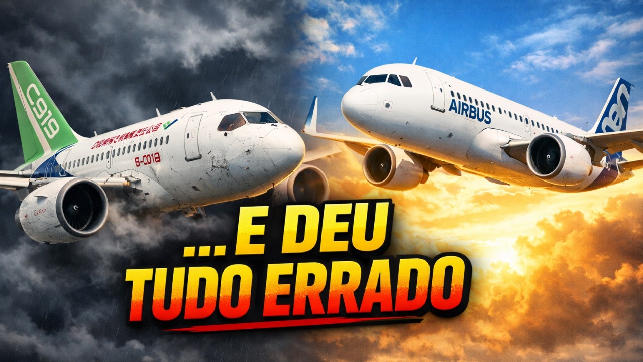 Como a China tentou superar a Airbus — mas fracassou terrivelmente.