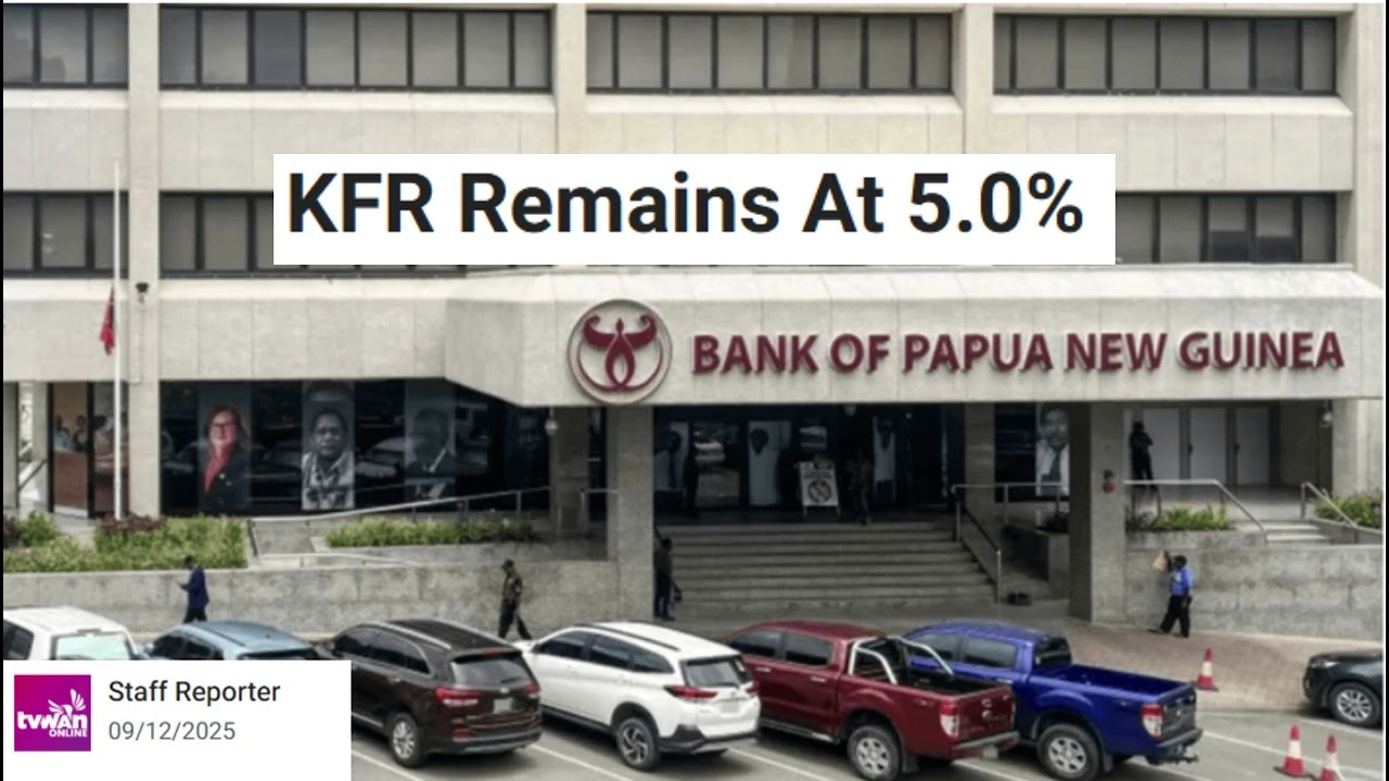 Bank of Papua New Guinea Kept it Kina Facility Rate (KFR)