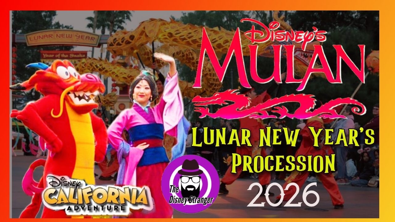 MULAN'S LUNAR NEW YEAR'S PROCESSION | CHINESE LUNAR NEW YEAR DISNEYLAND CALIFORNIA #lunarnewyear