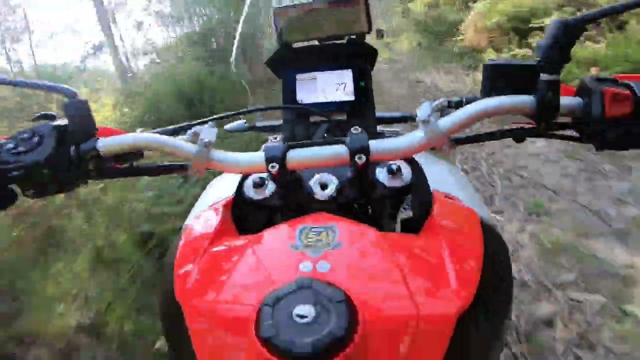 off Road hard climb Tuareg 660 + CRF 300 L