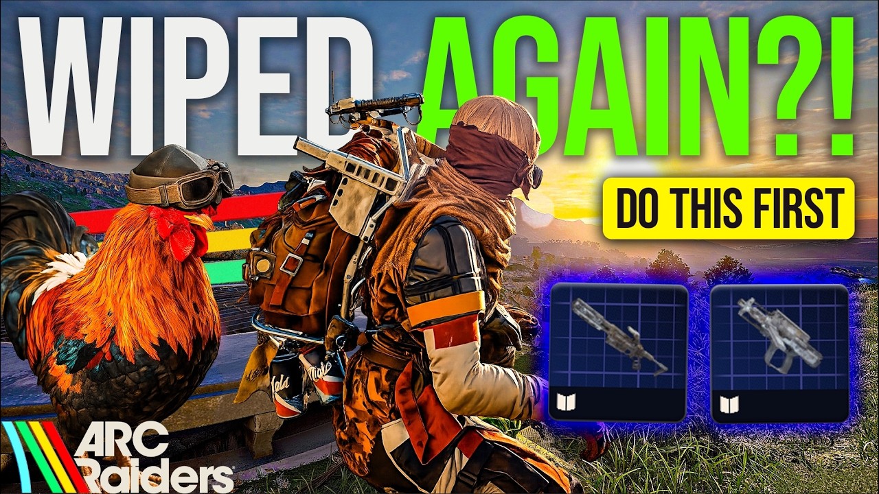ARC Raiders Wiped AGAIN… I Got Rare Endgame Blueprints Early