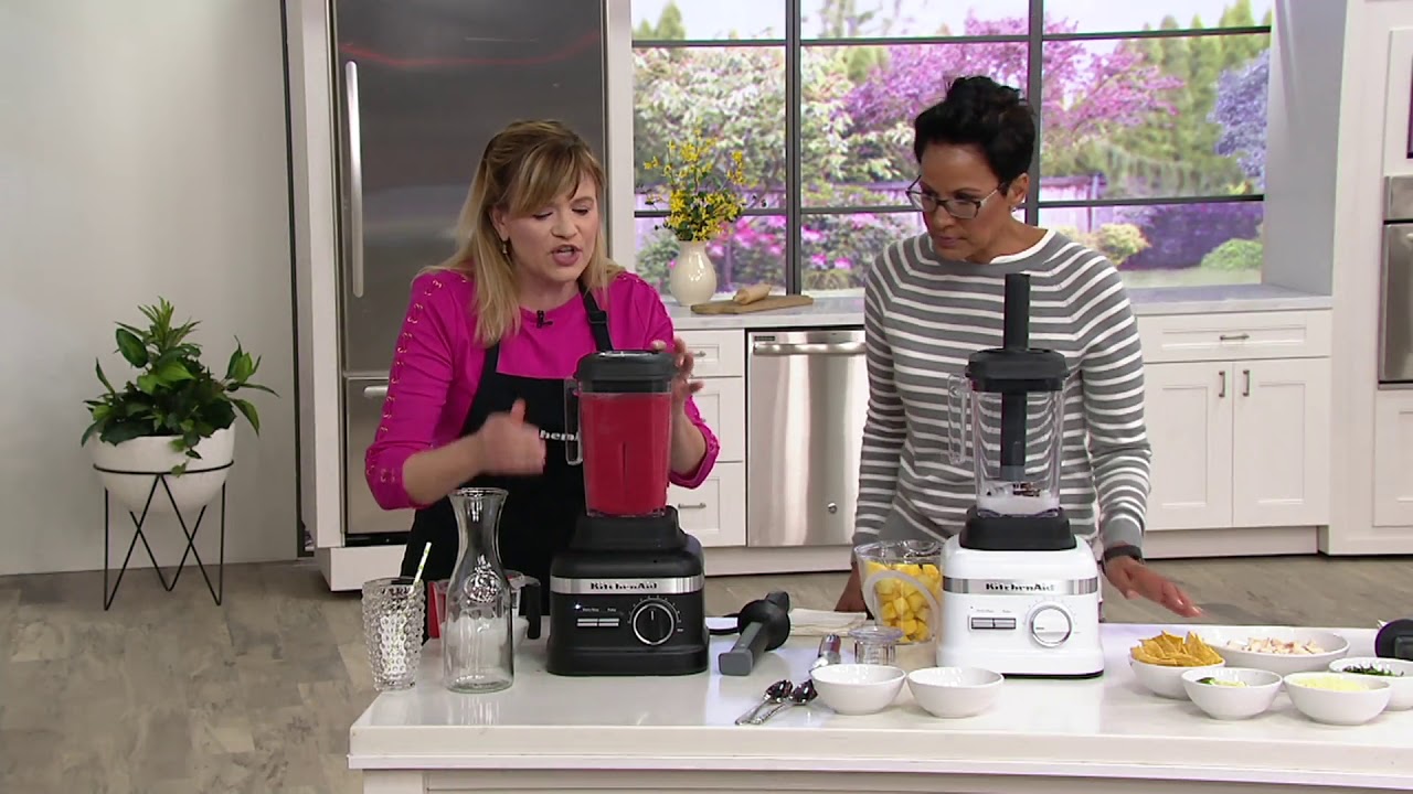 KitchenAid High Performance Blender w/ Flex Edge Tamper on QVC