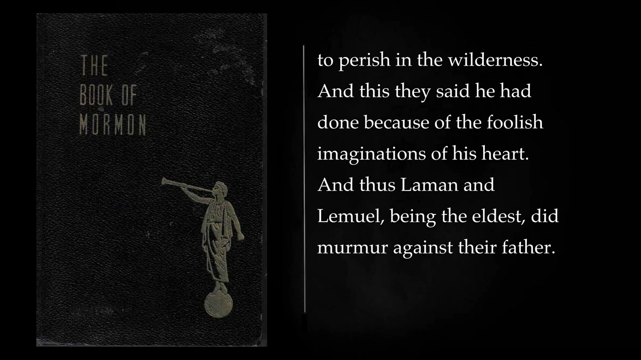 (1/3) THE BOOK OF MORMON translated by Joseph Smith. Audiobook, full length