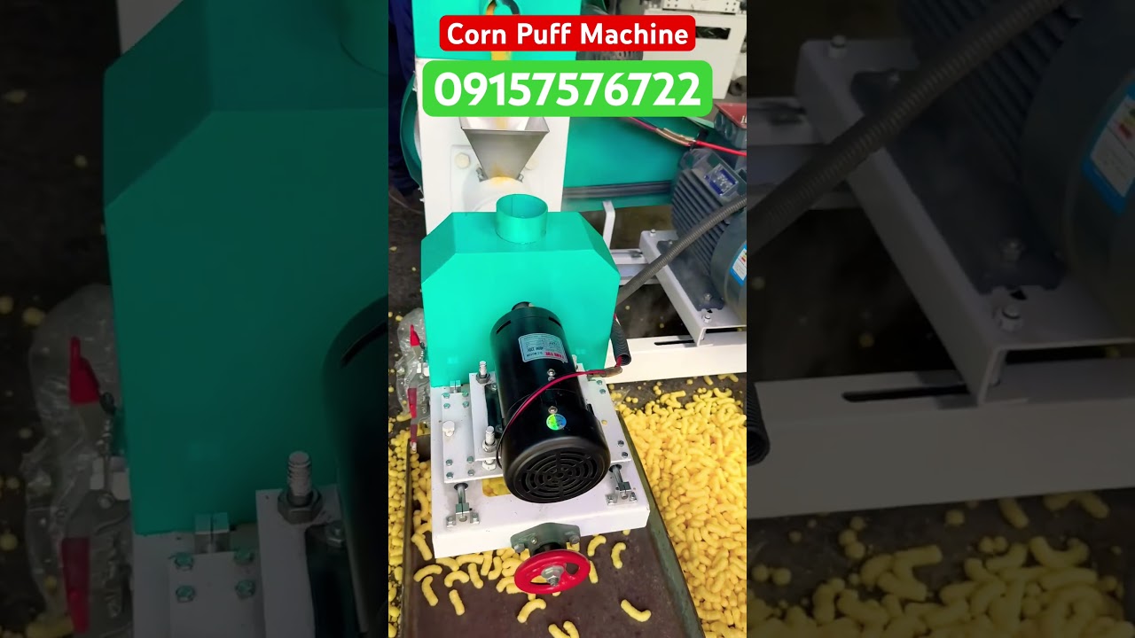 Corn Puff Making Machine - Makka Polla Machine #shorts