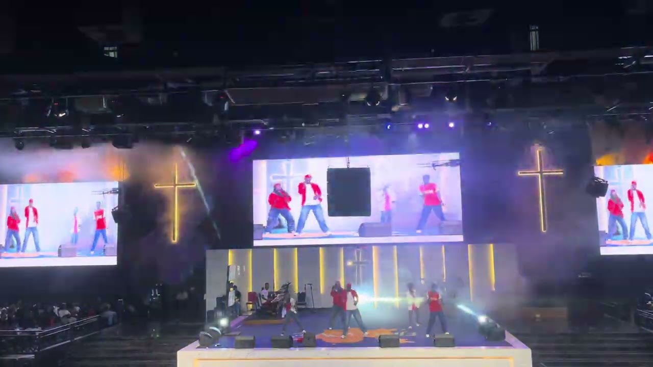 THE BUTTERFLIES DANCING STARS ONYAME DANCE MINISTRATION @ THE FIRST LOVE CENTER HQ - SONG BY KINZKID